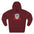 Horror-Themed Fleece Hoodie | Perfect for Halloween, Cozy Gothic Wear, Gaming, Outdoor Adventures, Fan Merchandise