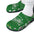 Sprite Foam Rubber Shoes