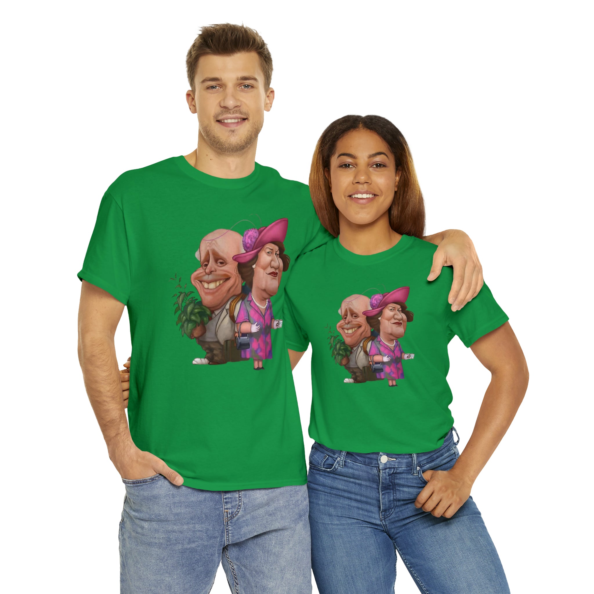 Keeping Up Appearances 90's TV Show-Unisex Heavy Cotton T-Shirt - Creations by Chris and Carlos