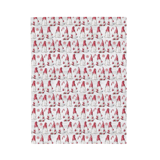 Gnomes- Velveteen Plush CuddleLux Bliss Blanket - Creations by Chris and Carlos
