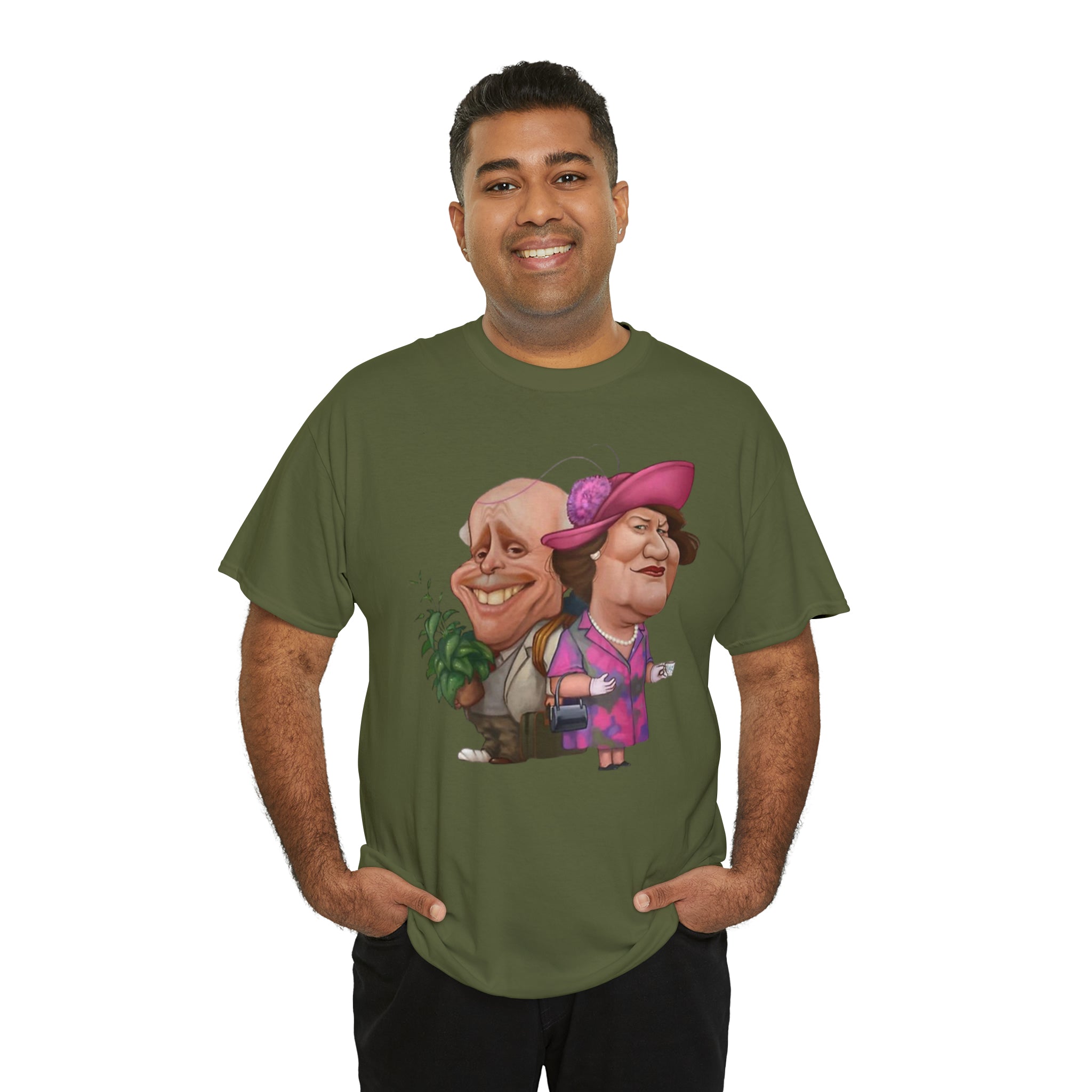 Keeping Up Appearances 90's TV Show-Unisex Heavy Cotton T-Shirt - Creations by Chris and Carlos