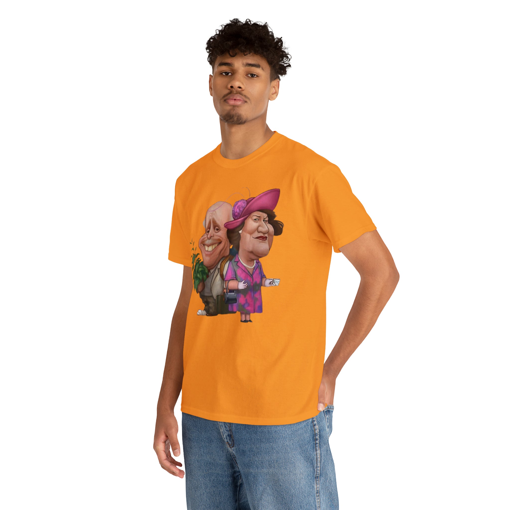 Keeping Up Appearances 90's TV Show-Unisex Heavy Cotton T-Shirt - Creations by Chris and Carlos