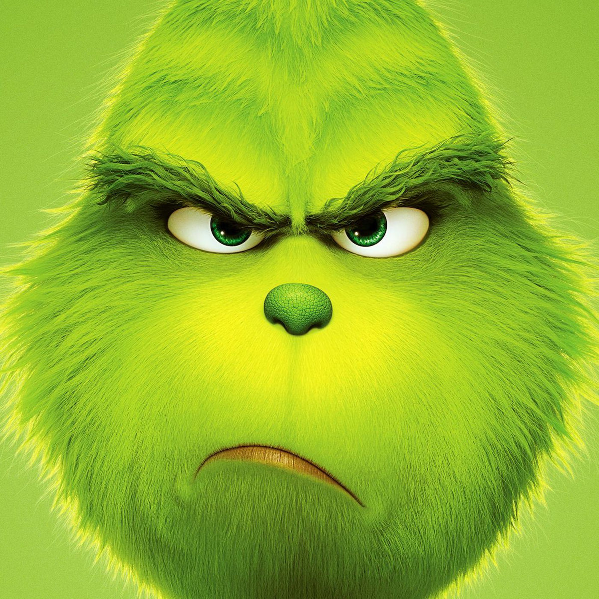 Whimsical green and red Christmas lifestyle scene for The Grinch collection