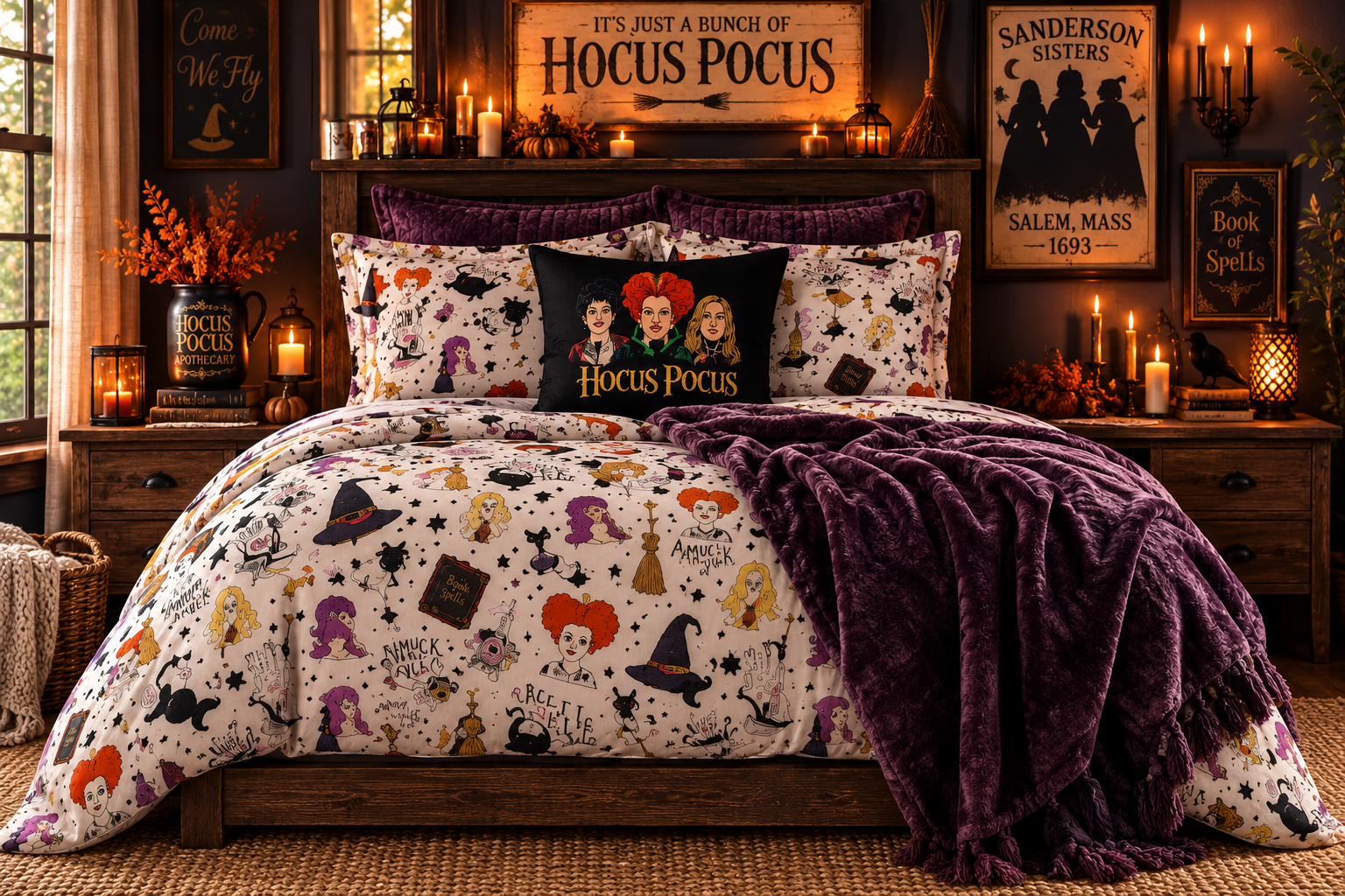 Decorate Like a Sanderson | Hocus Pocus Beyond Movie Night
