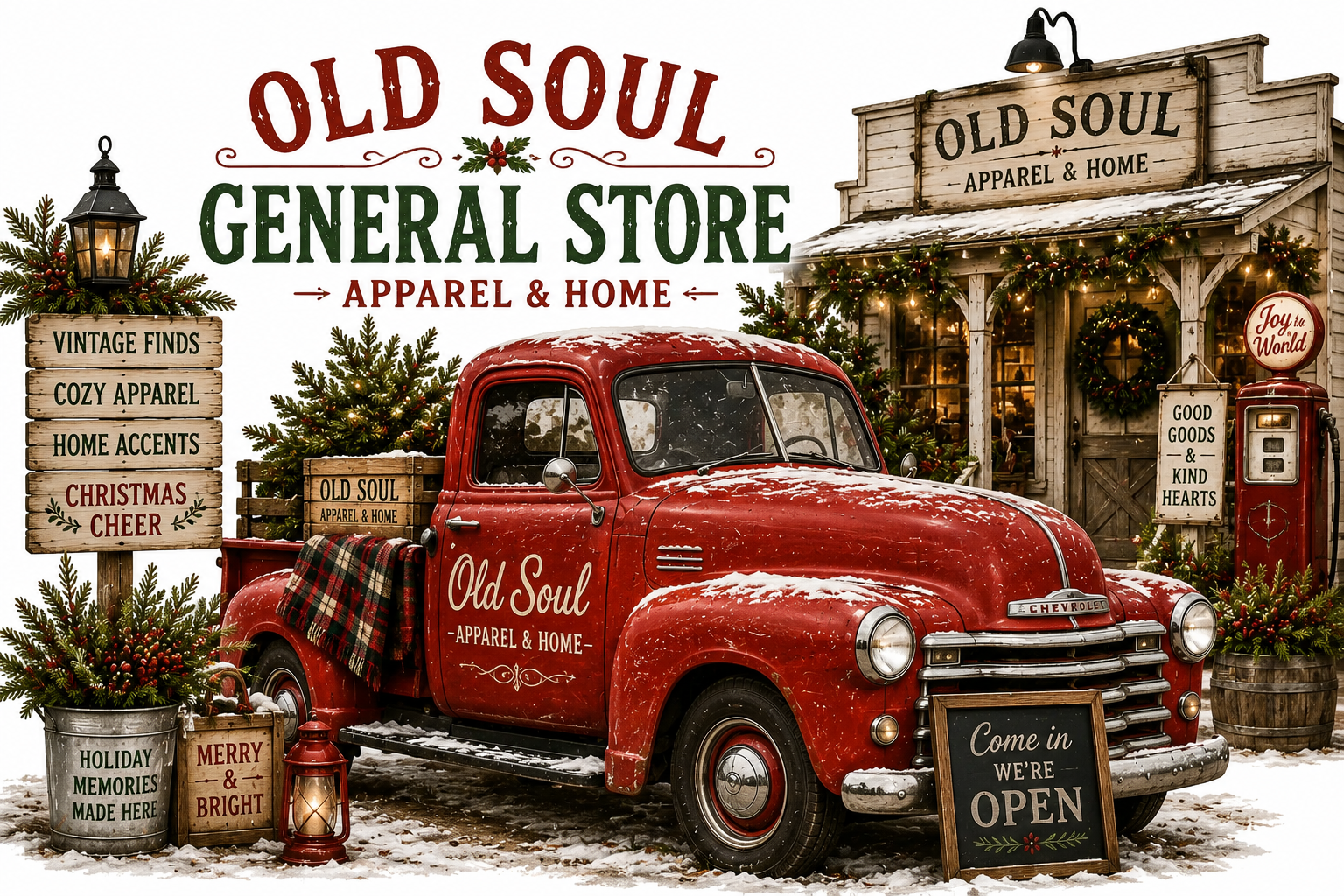 Christmas in July Starts Here | Discover the Old Soul Holiday House Christmas Market™