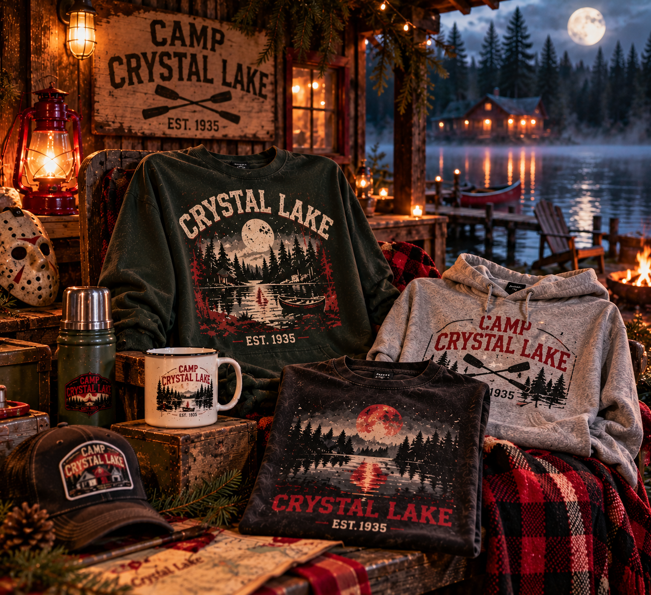 Camp Crystal Lake campfire collection