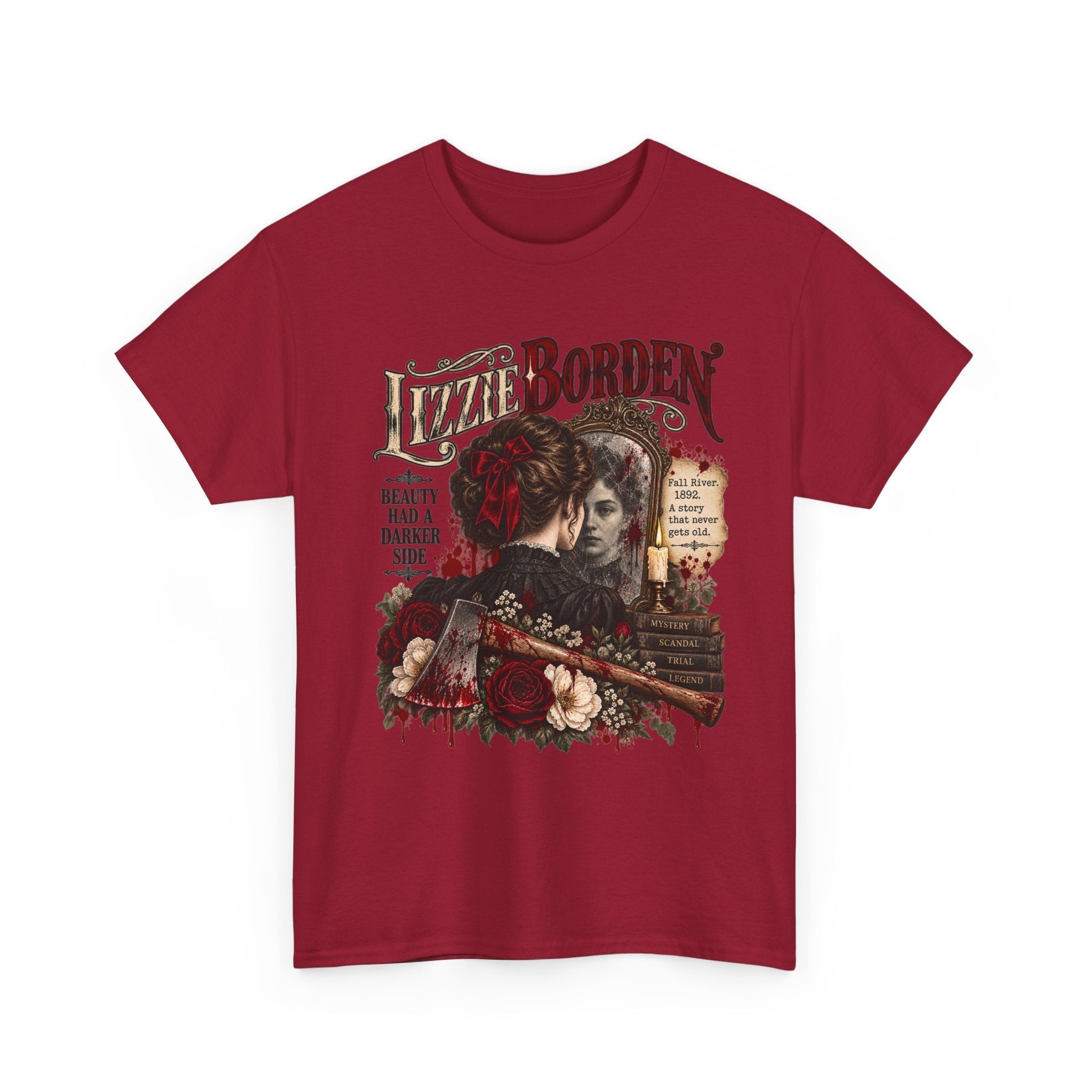 Lizzie Borden Collection – vintage Victorian true-crime artwork