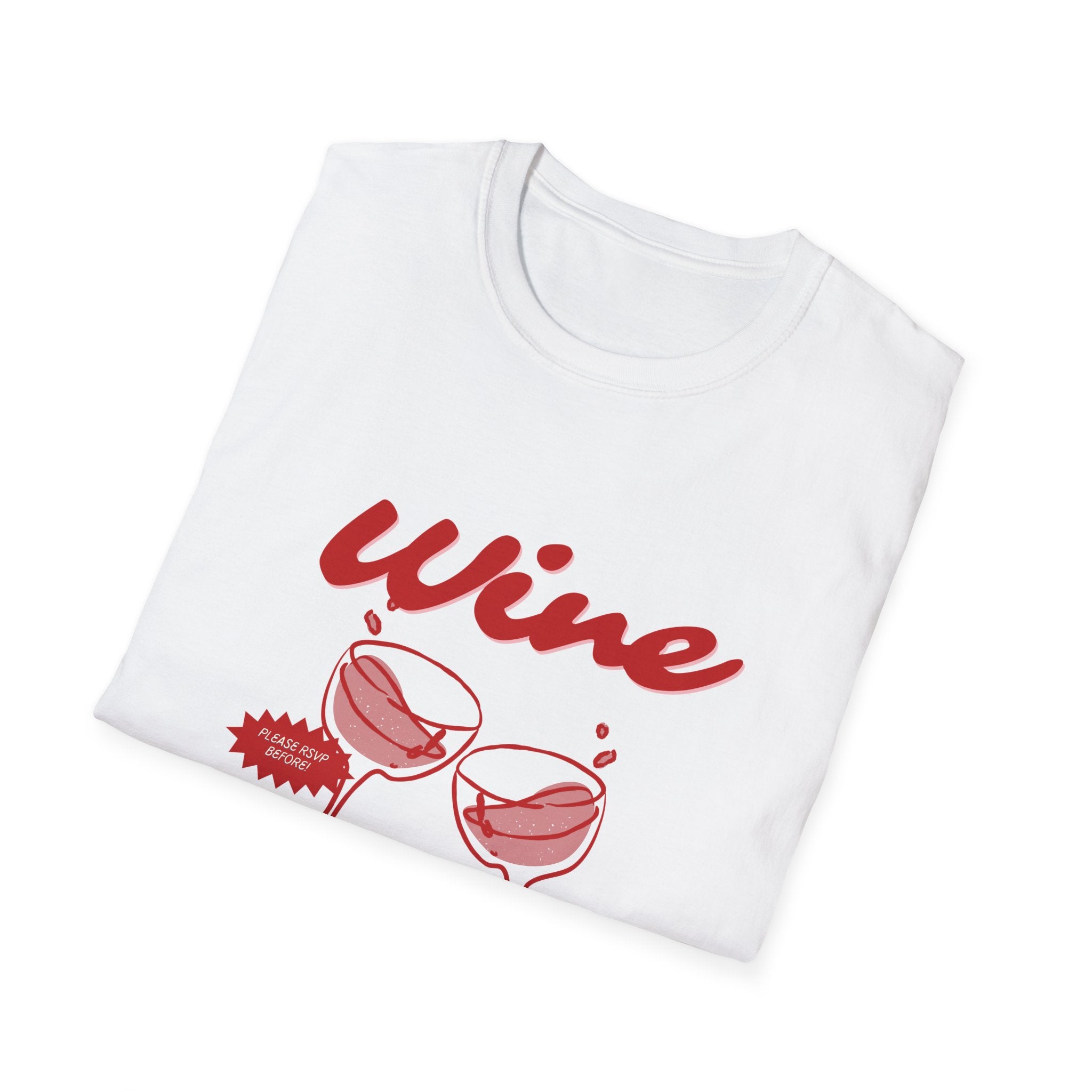 Wine Tasting T-Shirt — Clinking Glasses Wine Lover Shirt - Creations by Chris and Carlos