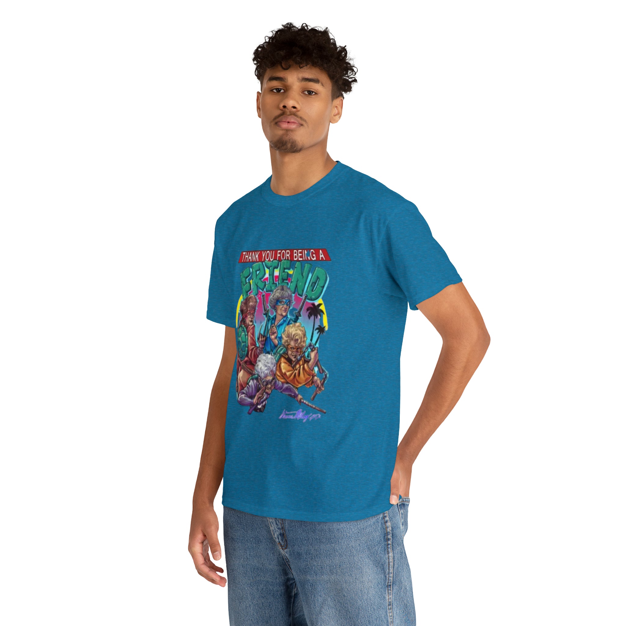 The T-Shirtnage Mutant Ninja Turtles- Unisex Heavy Cotton T-Shirt - Creations by Chris and Carlos
