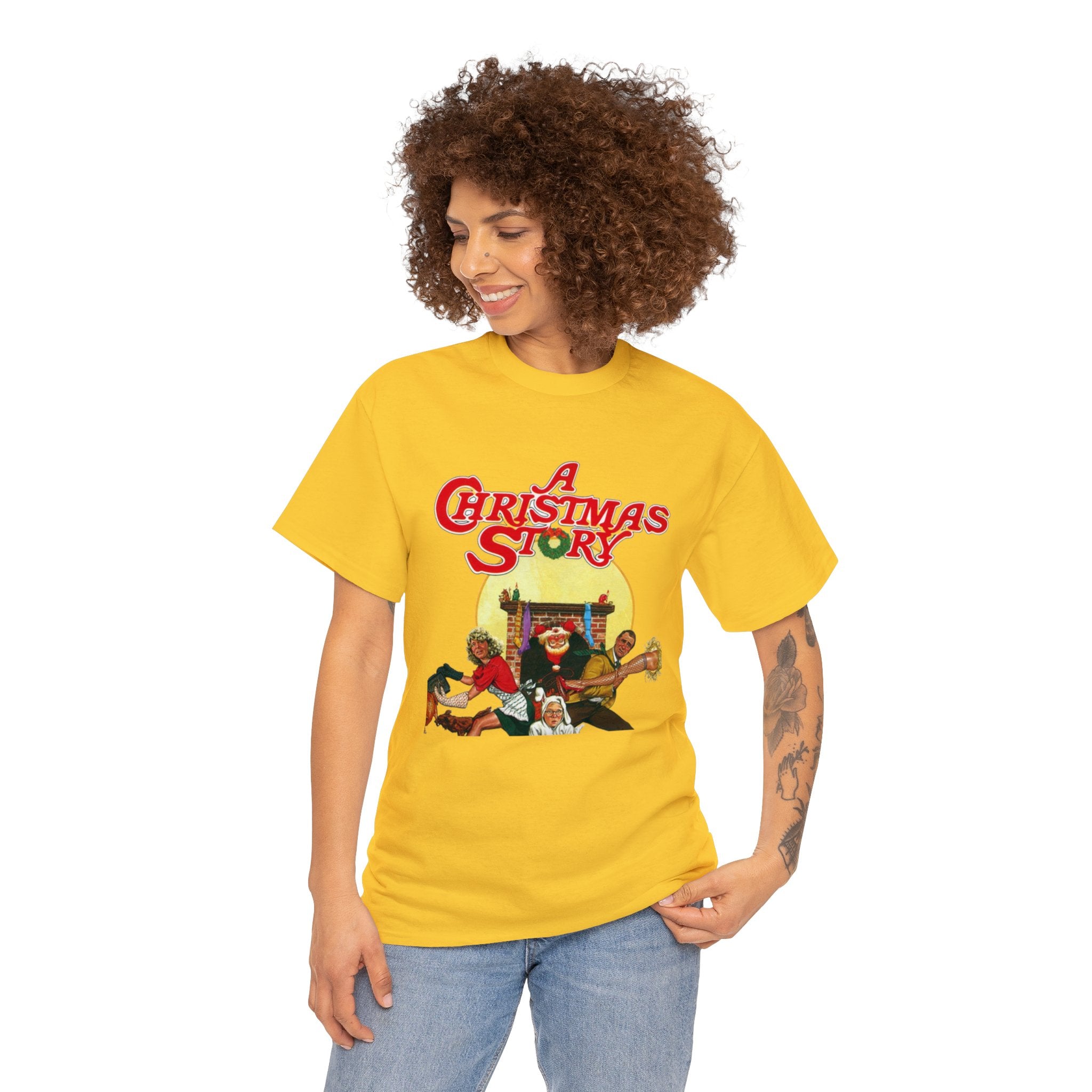 A Christmas Story- Logo Unisex Heavy Cotton Tee - Creations by Chris and Carlos