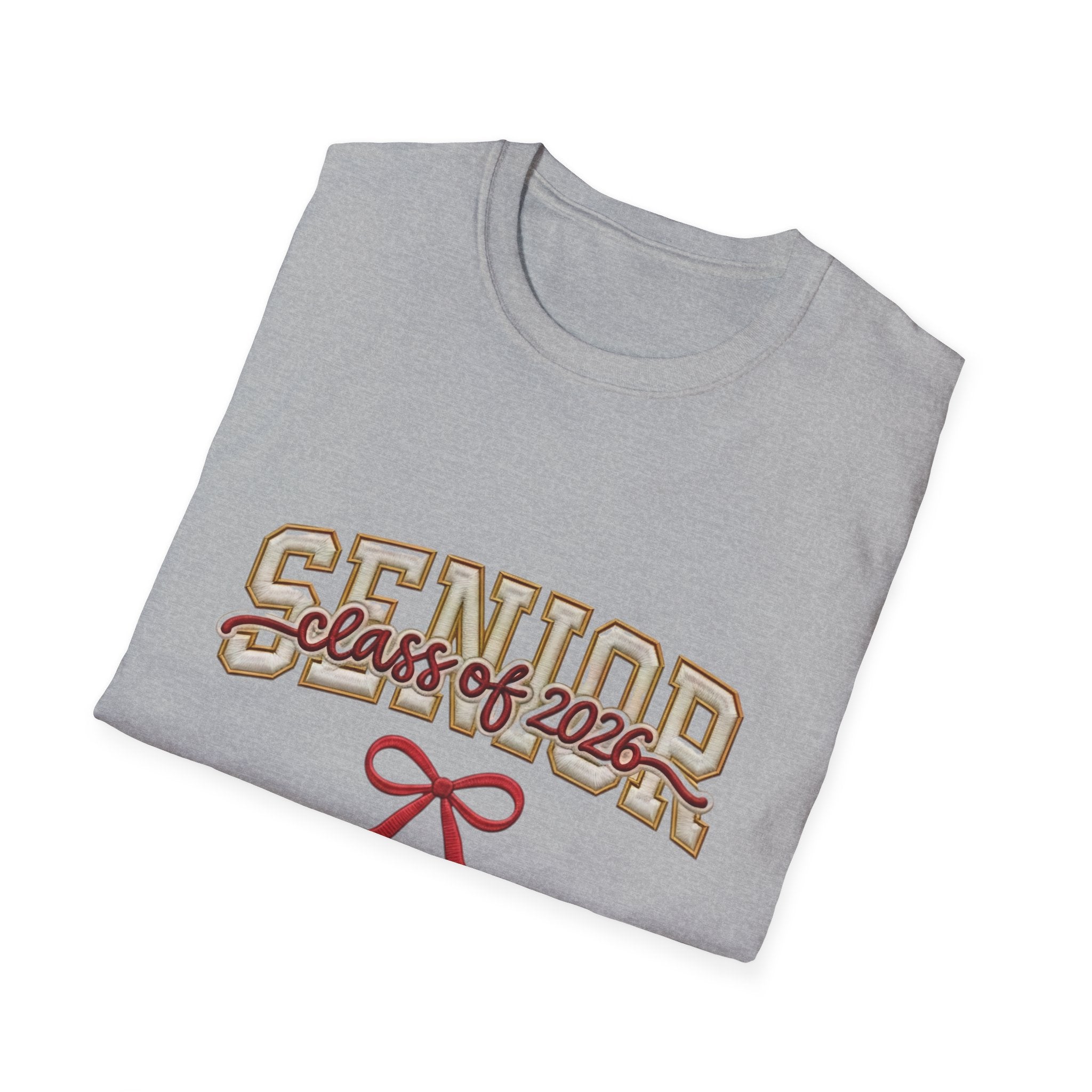 Senior Class of 2026 T-Shirt — Graduation Senior Tee with Ribbon - Creations by Chris and Carlos