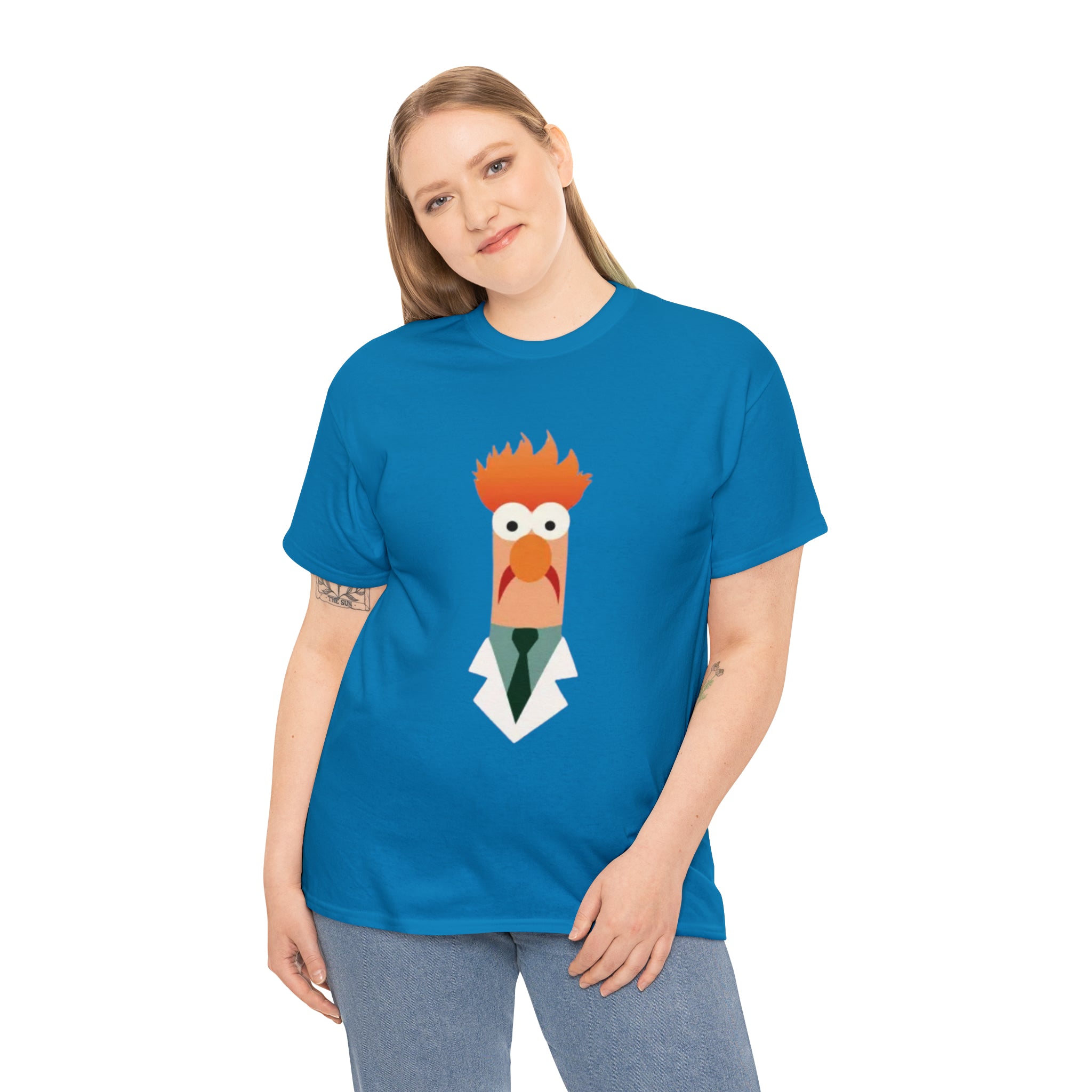 Beeker- Unisex Heavy Cotton T-Shirt - Creations by Chris and Carlos