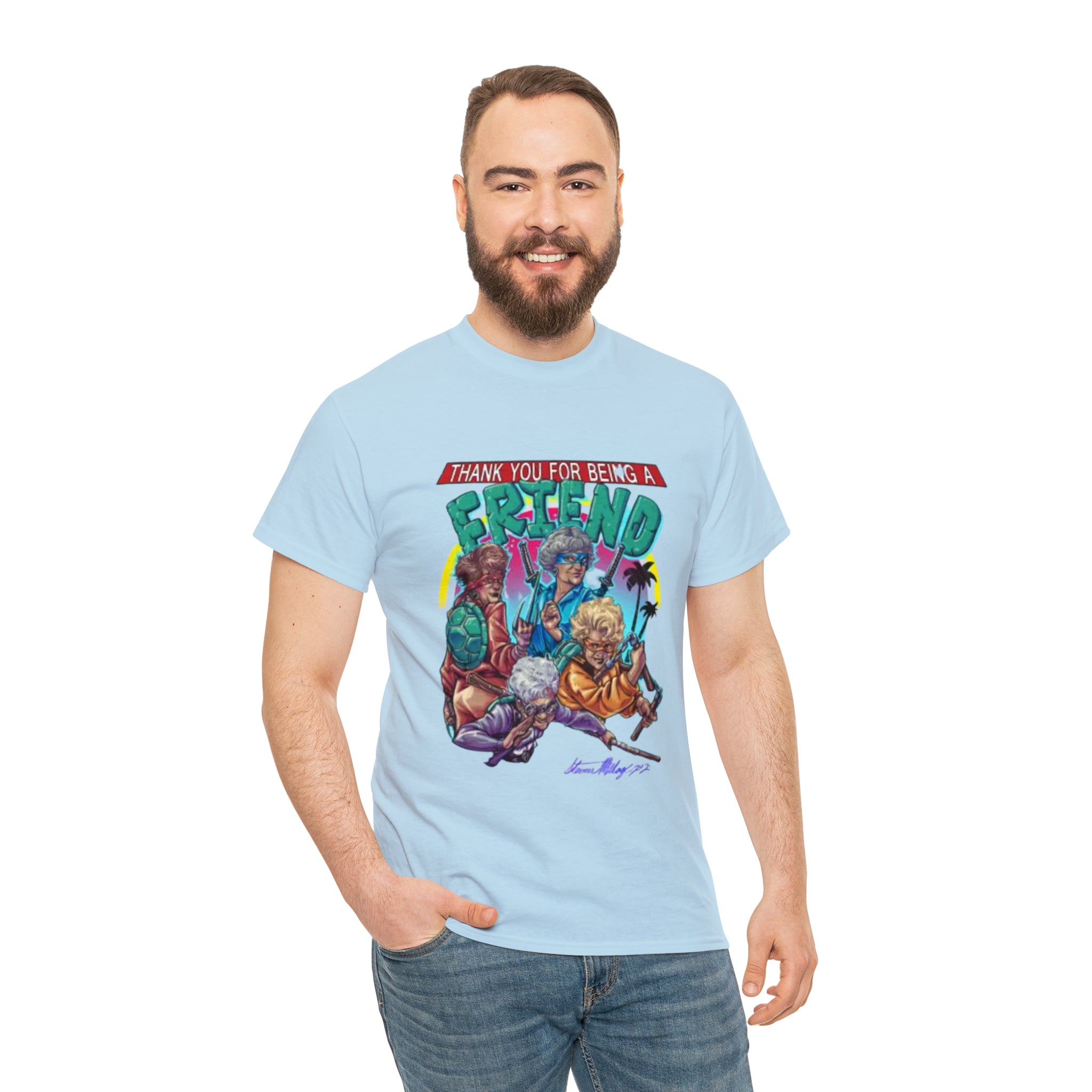 The T-Shirtnage Mutant Ninja Turtles- Unisex Heavy Cotton T-Shirt - Creations by Chris and Carlos