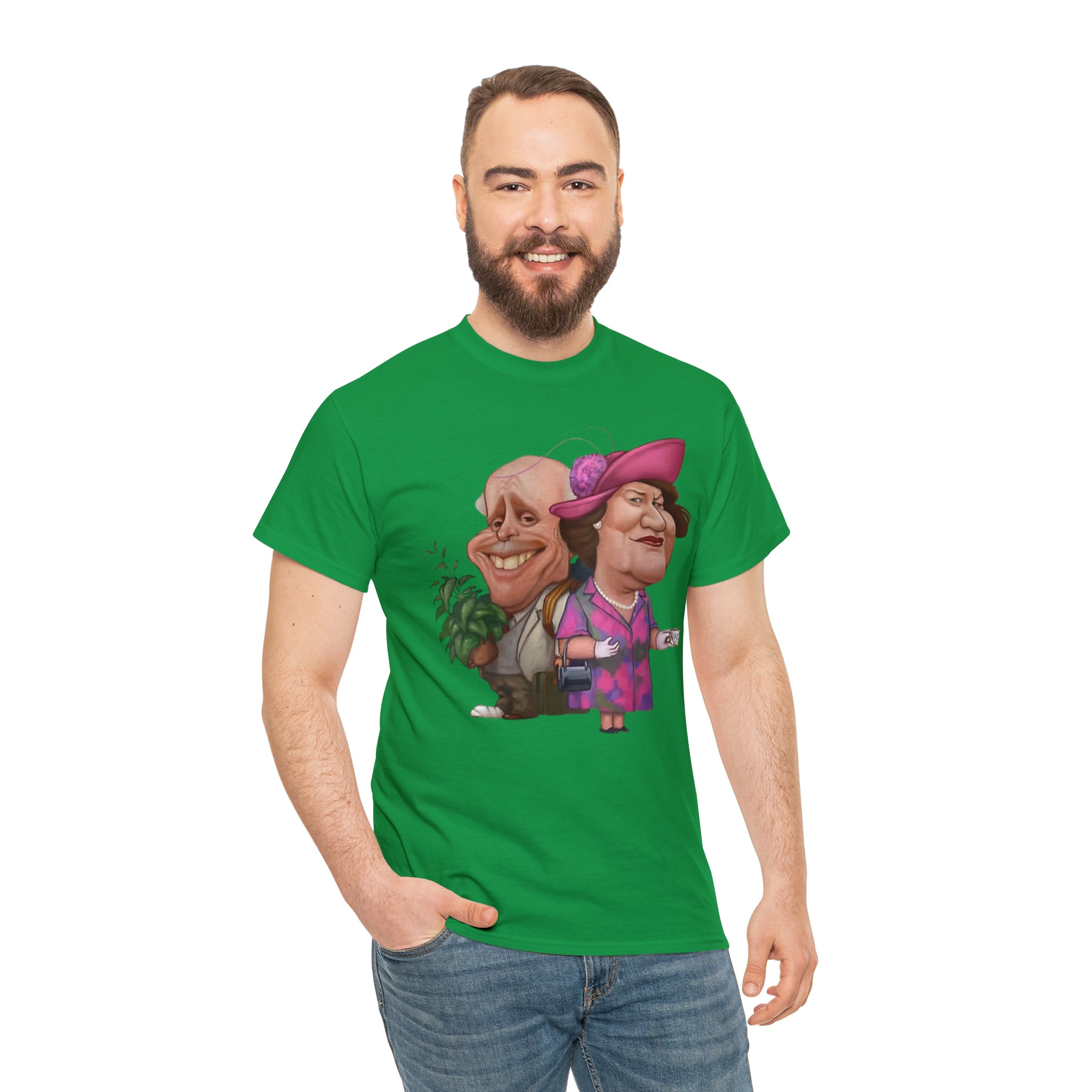 Keeping Up Appearances 90's TV Show-Unisex Heavy Cotton T-Shirt - Creations by Chris and Carlos