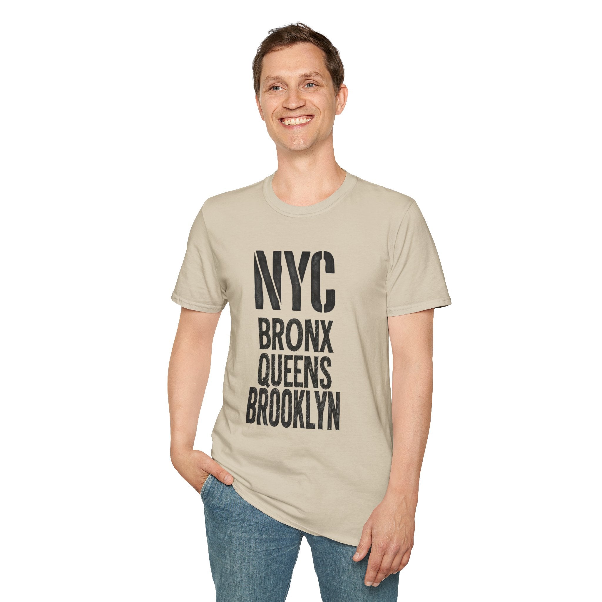 The Foundry Collective NYC Bronx Queens Brooklyn T-Shirt — Vintage NYC Boroughs Tee - Creations by Chris and Carlos