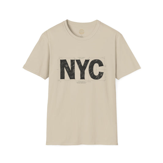 The Foundry Collective NYC Distressed Graphic T-Shirt — Vintage New York City Tee - Creations by Chris and Carlos
