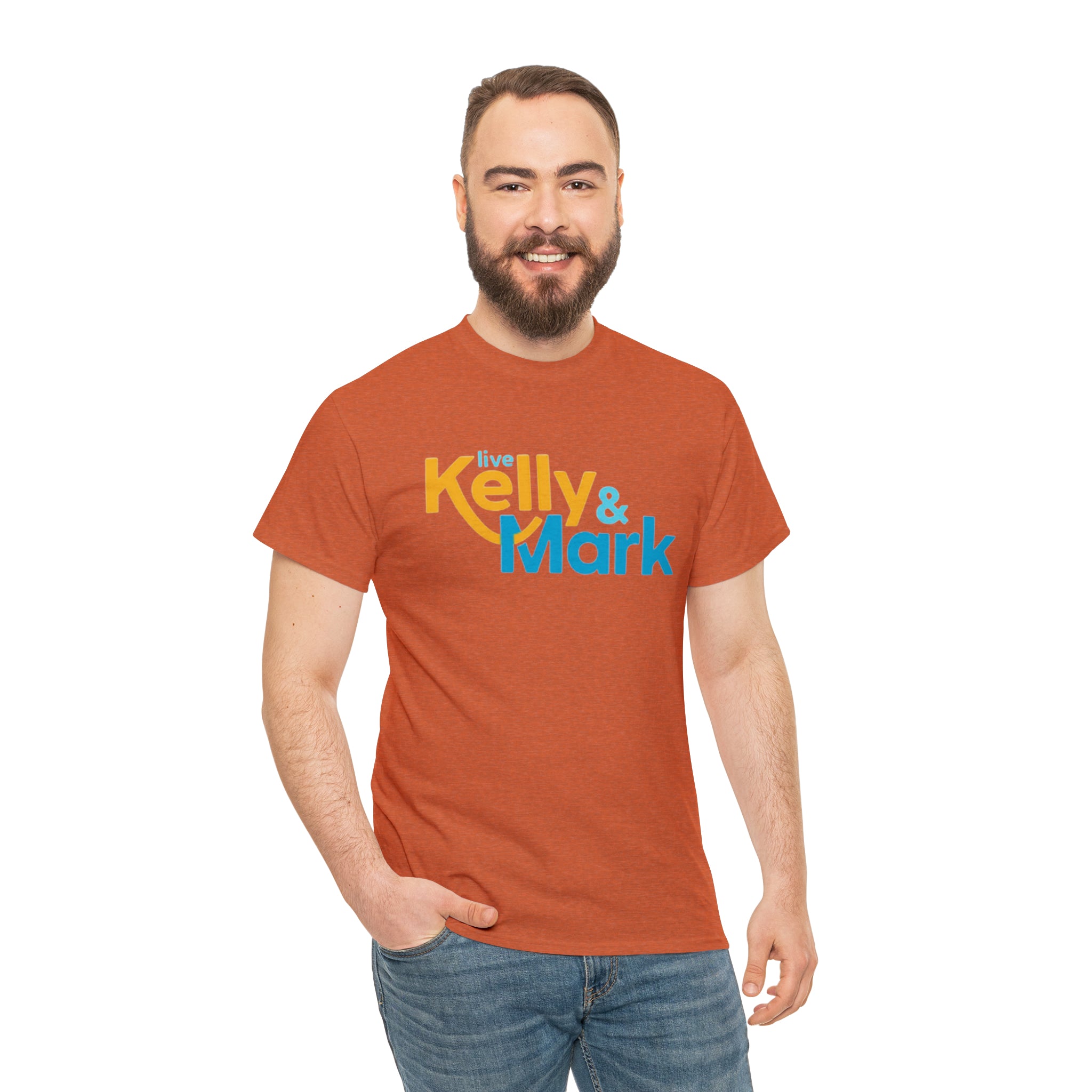 Live Kelly and Mark- Unisex Heavy Cotton T-Shirt - Creations by Chris and Carlos