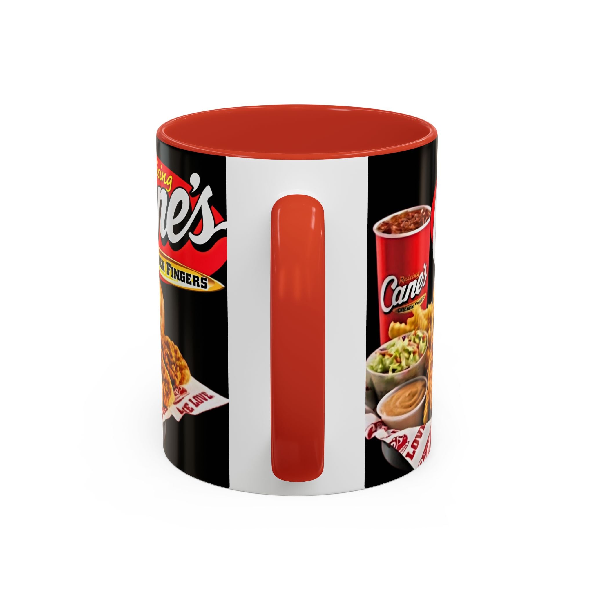 Raising Cane's Logo Coffee Mug – Chicken Fingers Fan Cup (11/15oz) - Creations by Chris and Carlos