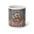Land of the Free Jumbo Mug — Patriotic 20oz Vintage Americana "Because of the Brave" Coffee Cup