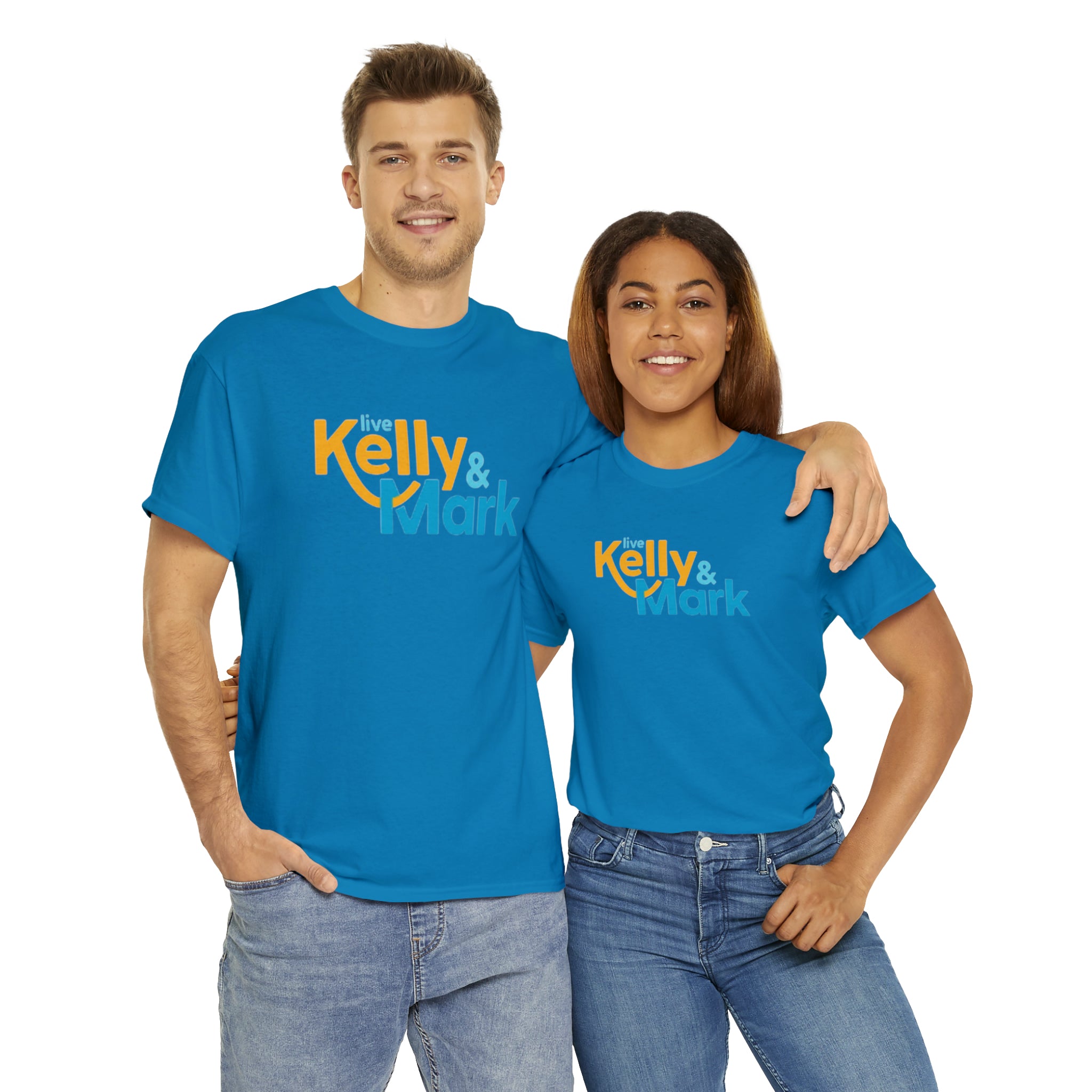 Live Kelly and Mark- Unisex Heavy Cotton T-Shirt - Creations by Chris and Carlos