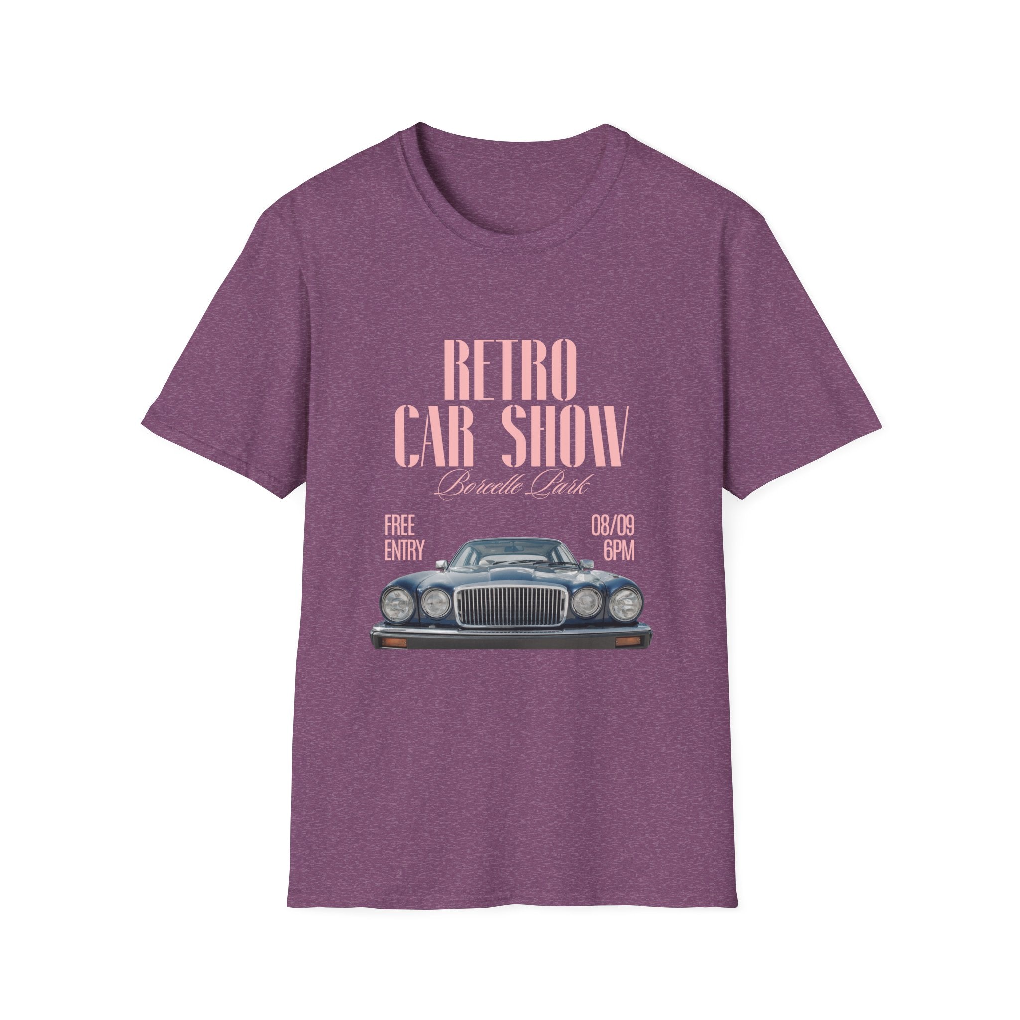Retro Car Show T-Shirt — Vintage Classic Car Event Tee - Creations by Chris and Carlos