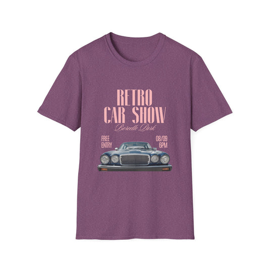 Retro Car Show T-Shirt — Vintage Classic Car Event Tee - Creations by Chris and Carlos