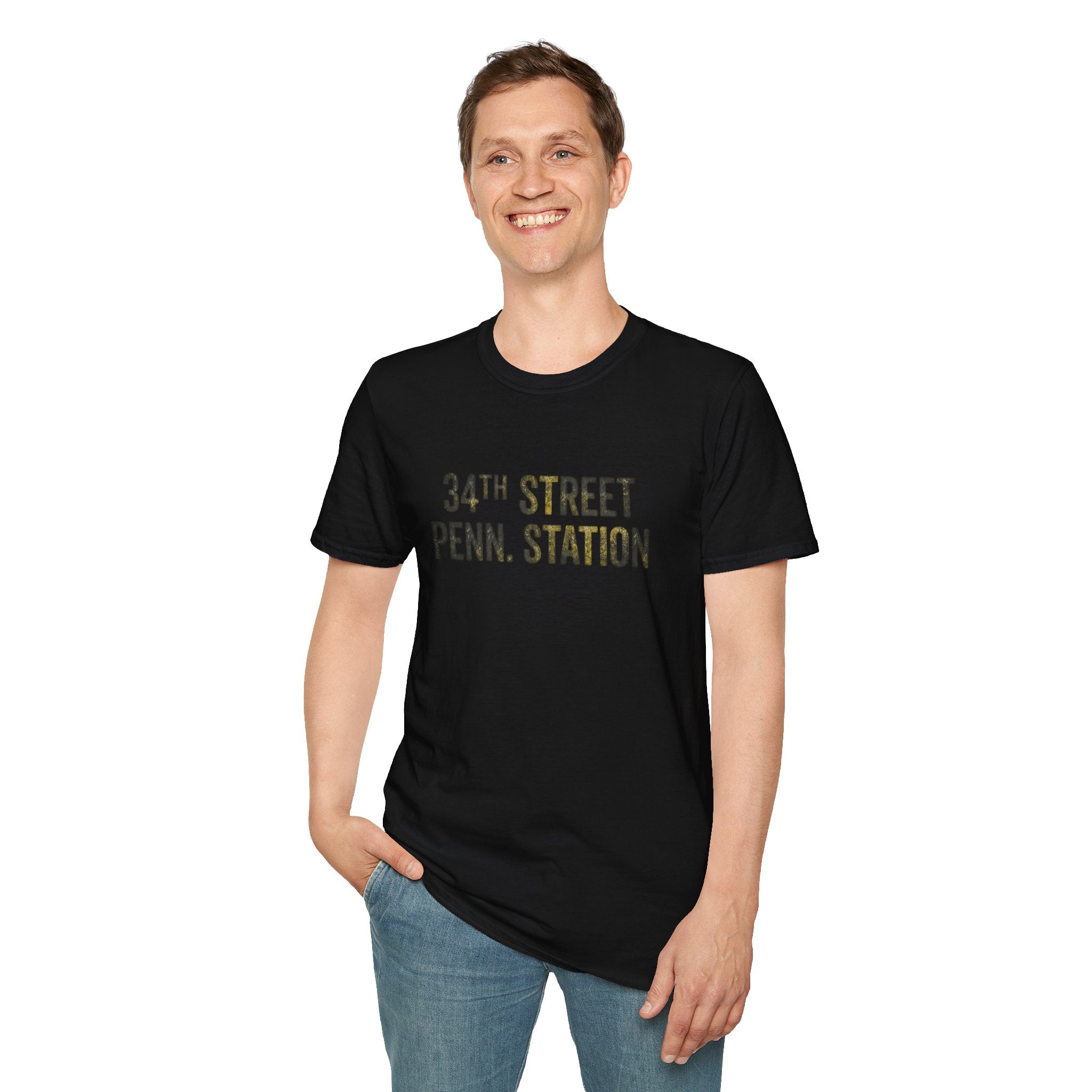 The Foundry Collective 34th Street Penn Station T-Shirt — Vintage Subway Sign Tee - Creations by Chris and Carlos