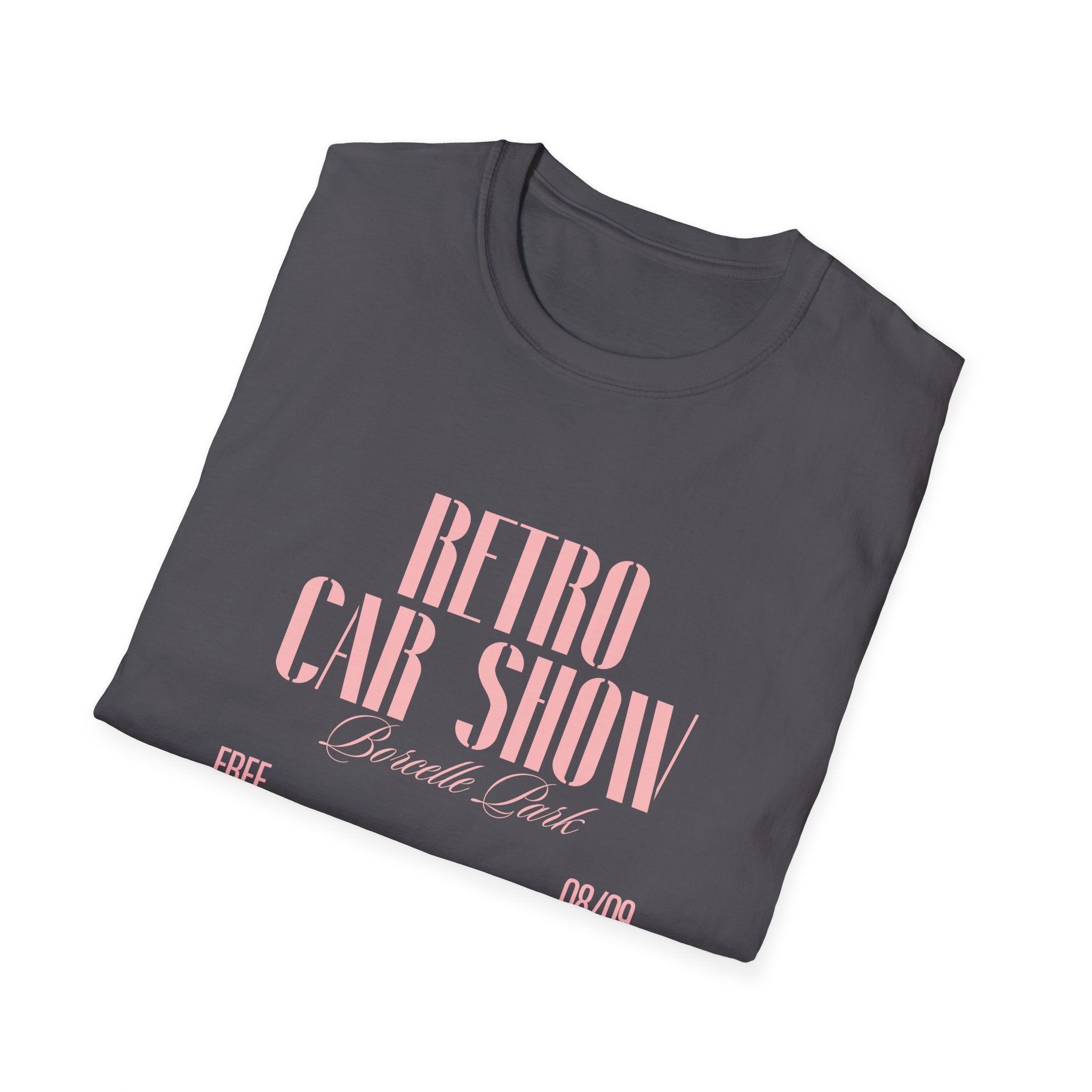 Retro Car Show T-Shirt — Vintage Classic Car Event Tee - Creations by Chris and Carlos