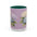 Hydrangea Floral Mug — Purple Ceramic Coffee Tea Cup (11oz & 15oz)