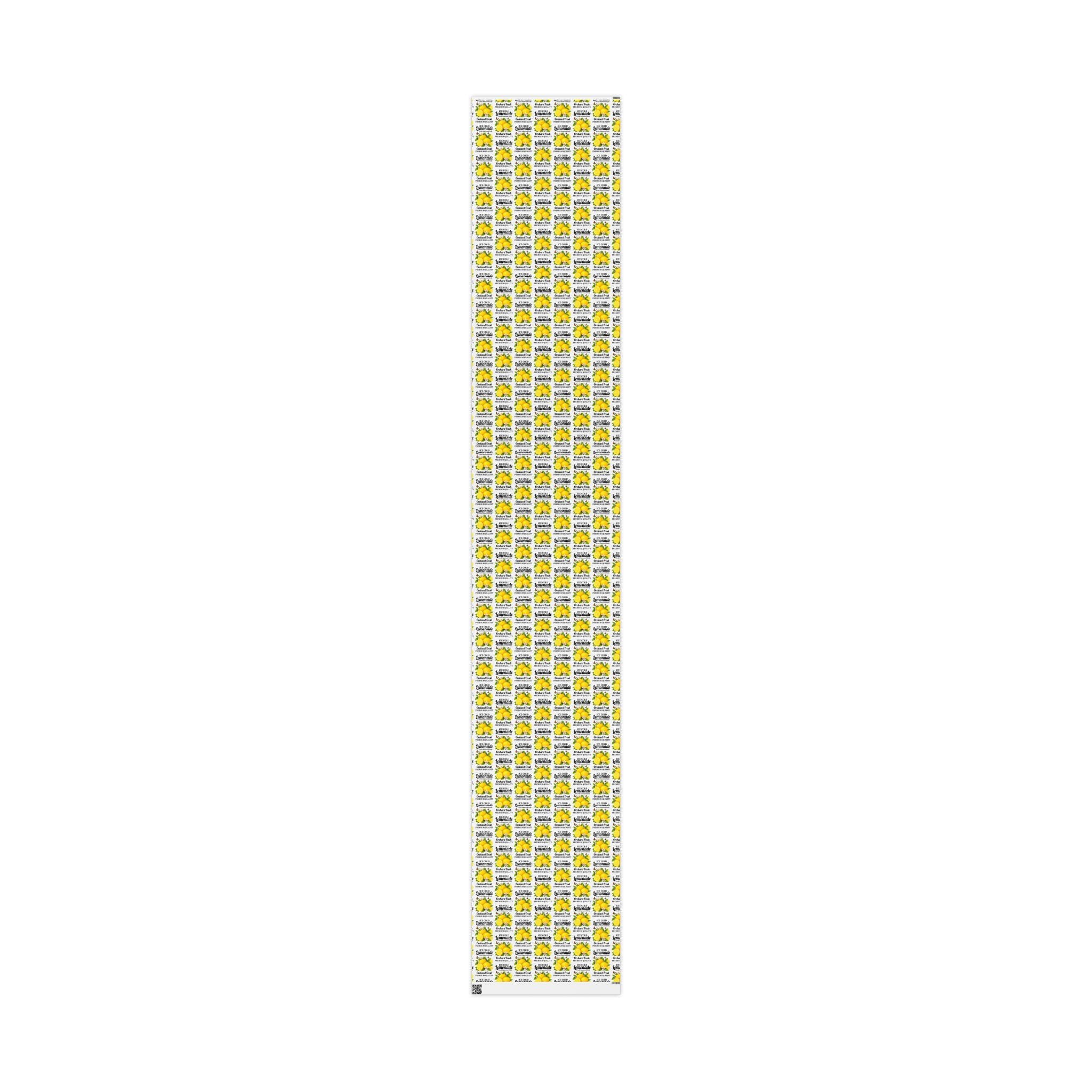 Lemonade Gift Wrap — Citrus Lemon Wrapping Paper Roll - Creations by Chris and Carlos