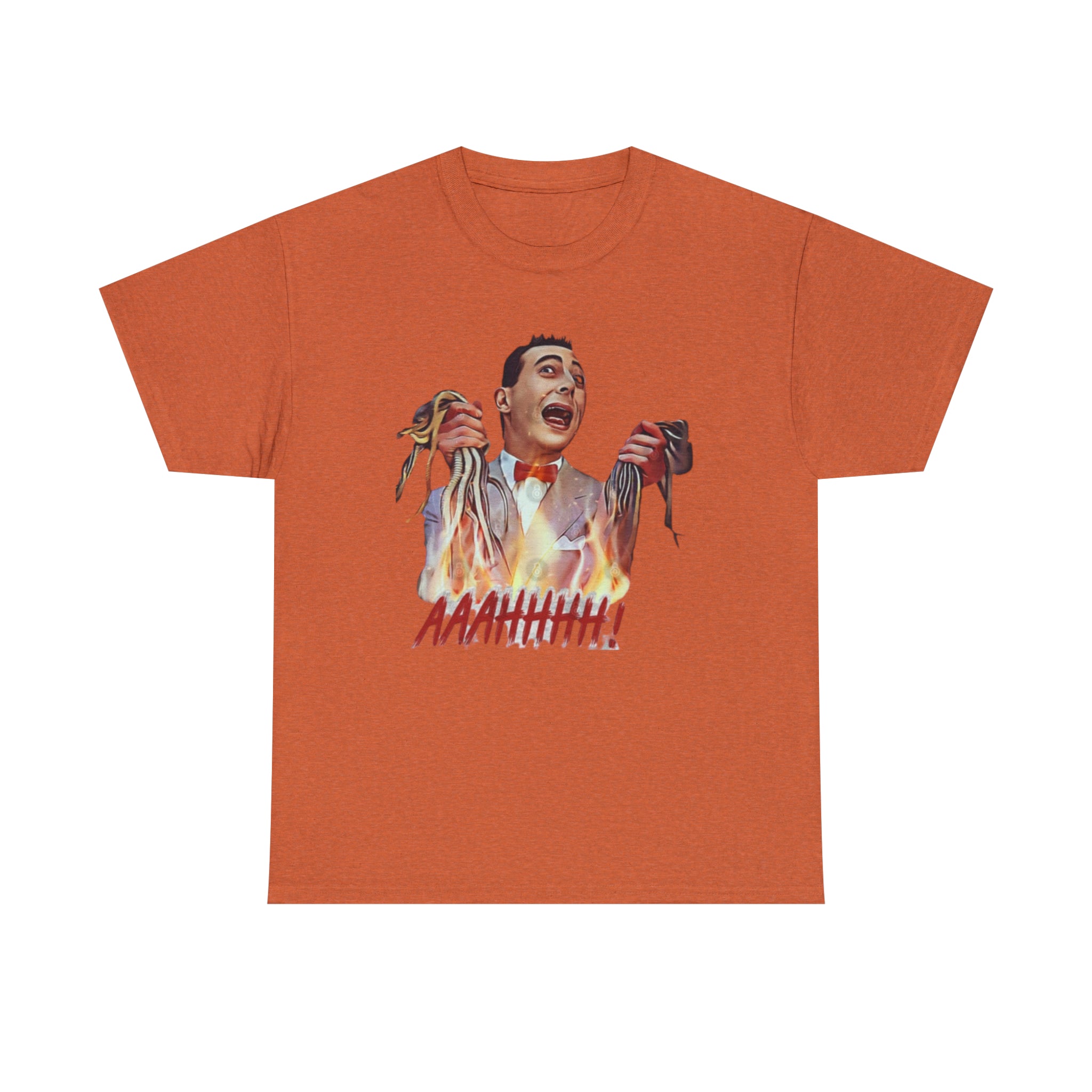 Pee Wee Herman-  Unisex Heavy Cotton T-Shirt - Creations by Chris and Carlos