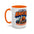 New York Knicks Basketball Accent Coffee Mug – Madison Square Garden Design (11/15oz)