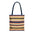 The Tailgate Crew- Stylish Stripes Tote Bag, Trendy Beach Bag, Reusable Shopping Tote