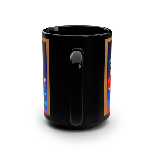 Star Trek Collection- Black Mug, 15oz - Creations by Chris and Carlos