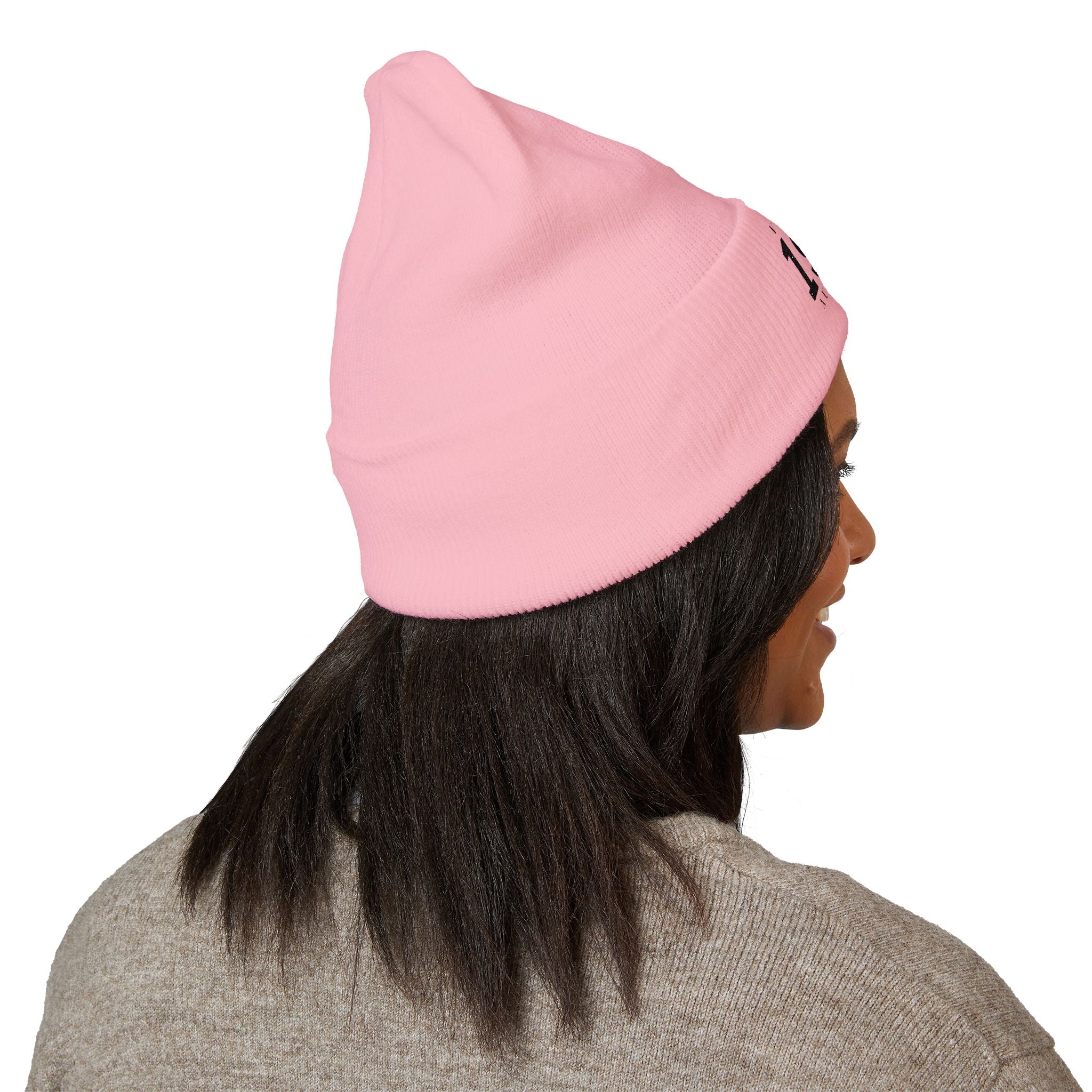 Vintage 1974 Embroidered Cuffed Beanie- Personalize - Creations by Chris and Carlos