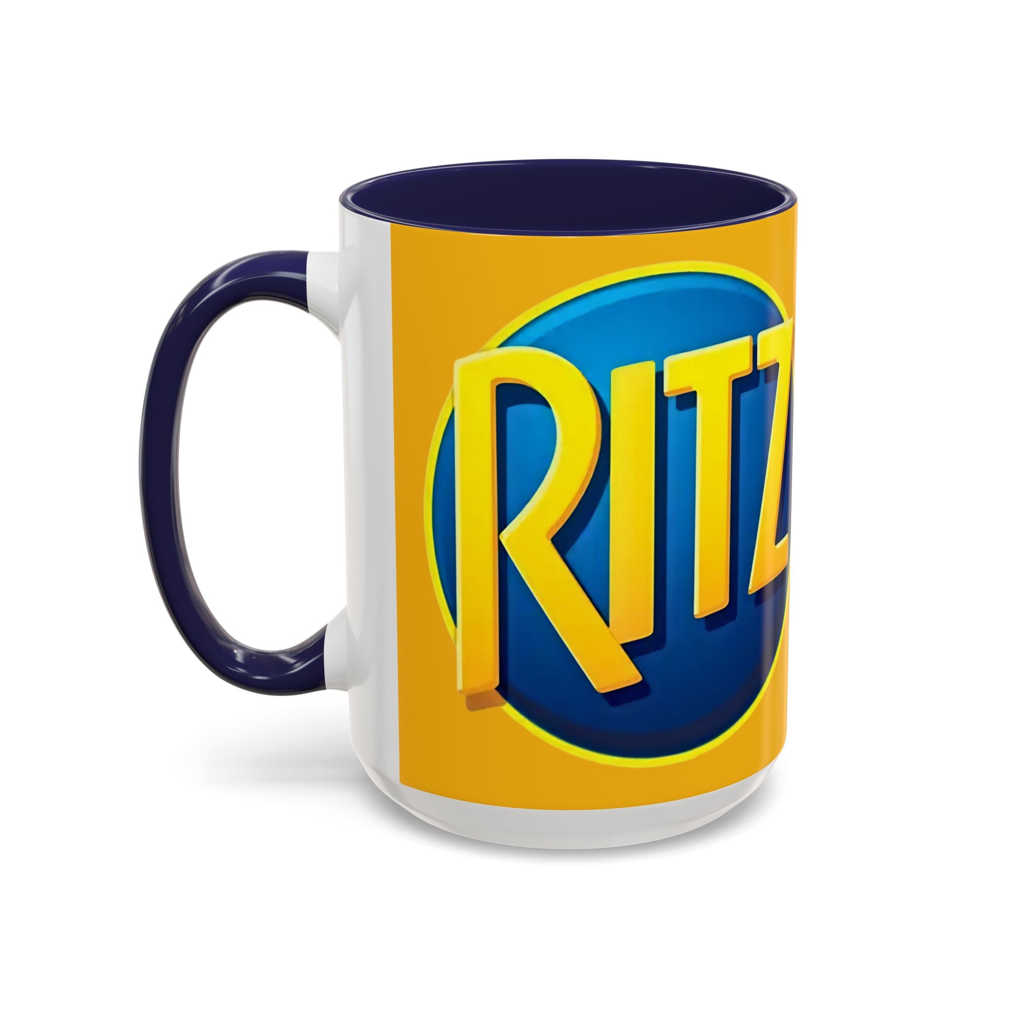 Ritz Logo Accent Coffee Mug — Branded Snack Lover Gift (11/15oz) - Creations by Chris and Carlos
