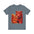 Vibrant Animal Art Tee, Unisex Short Sleeve Shirt, Tiger and Squirrel Design, Nature Lover Gift, Casual Everyday Wear