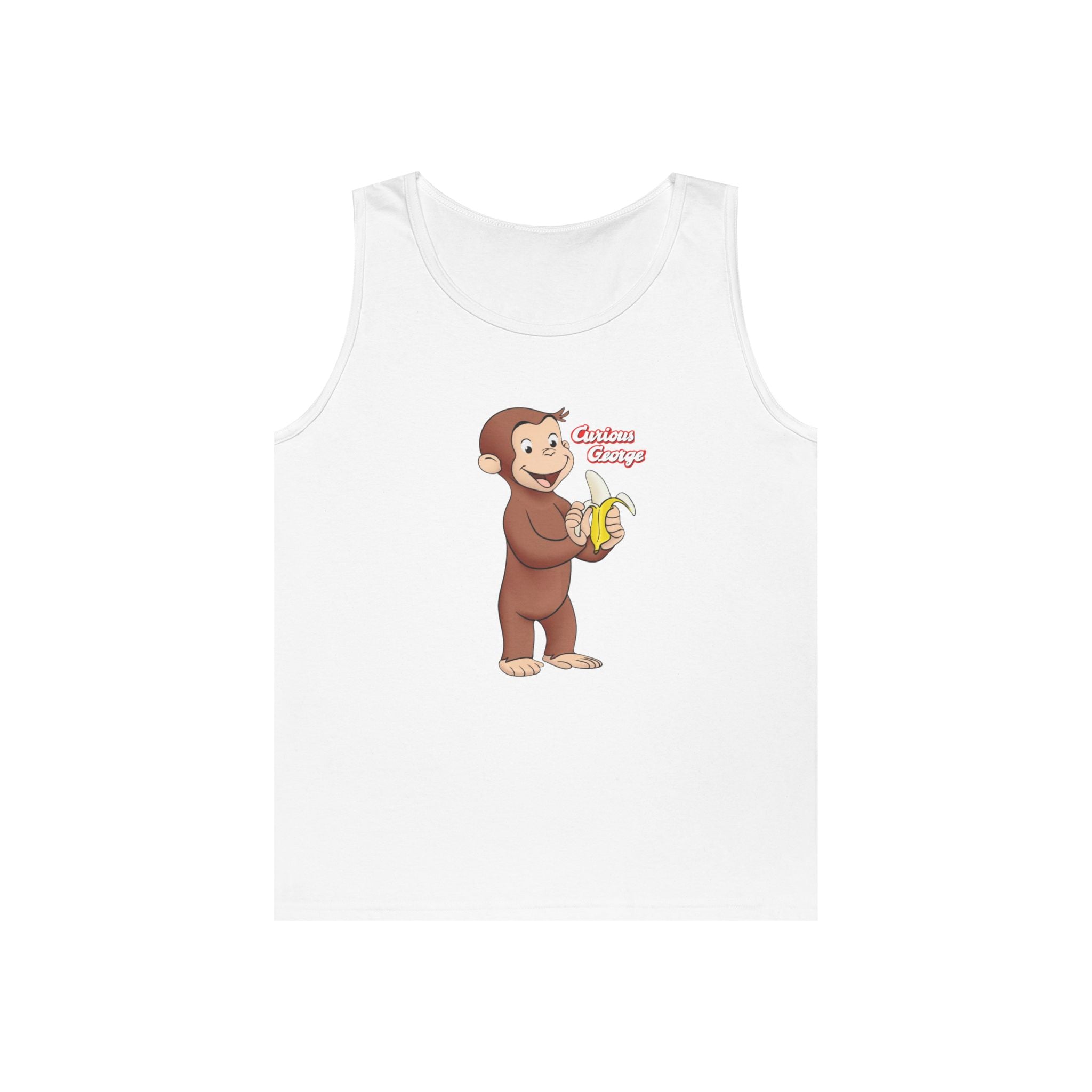 Curious George Monkey Banana Tank Top - Creations by Chris and Carlos