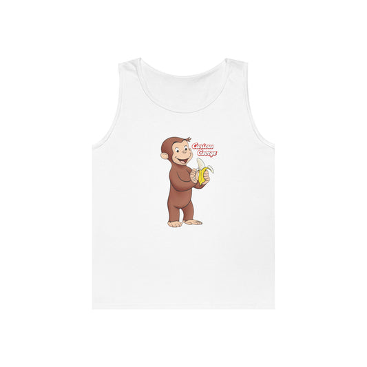 Curious George Monkey Banana Tank Top - Creations by Chris and Carlos
