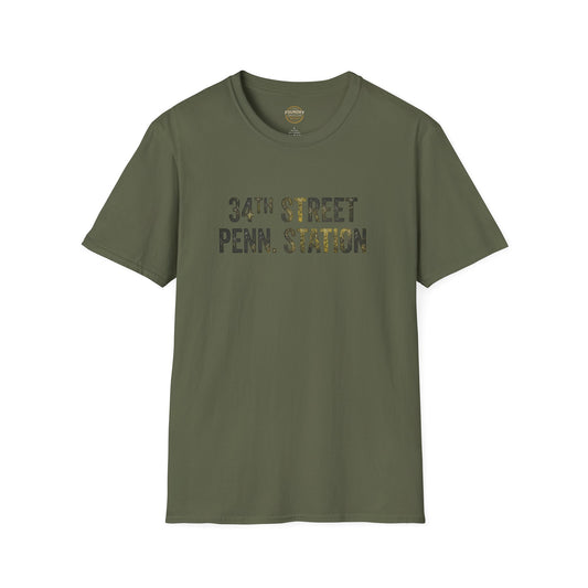 The Foundry Collective 34th Street Penn Station T-Shirt — Vintage Subway Sign Tee - Creations by Chris and Carlos