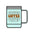 Coffee Addict- Coffee Mug Tumbler, 15oz