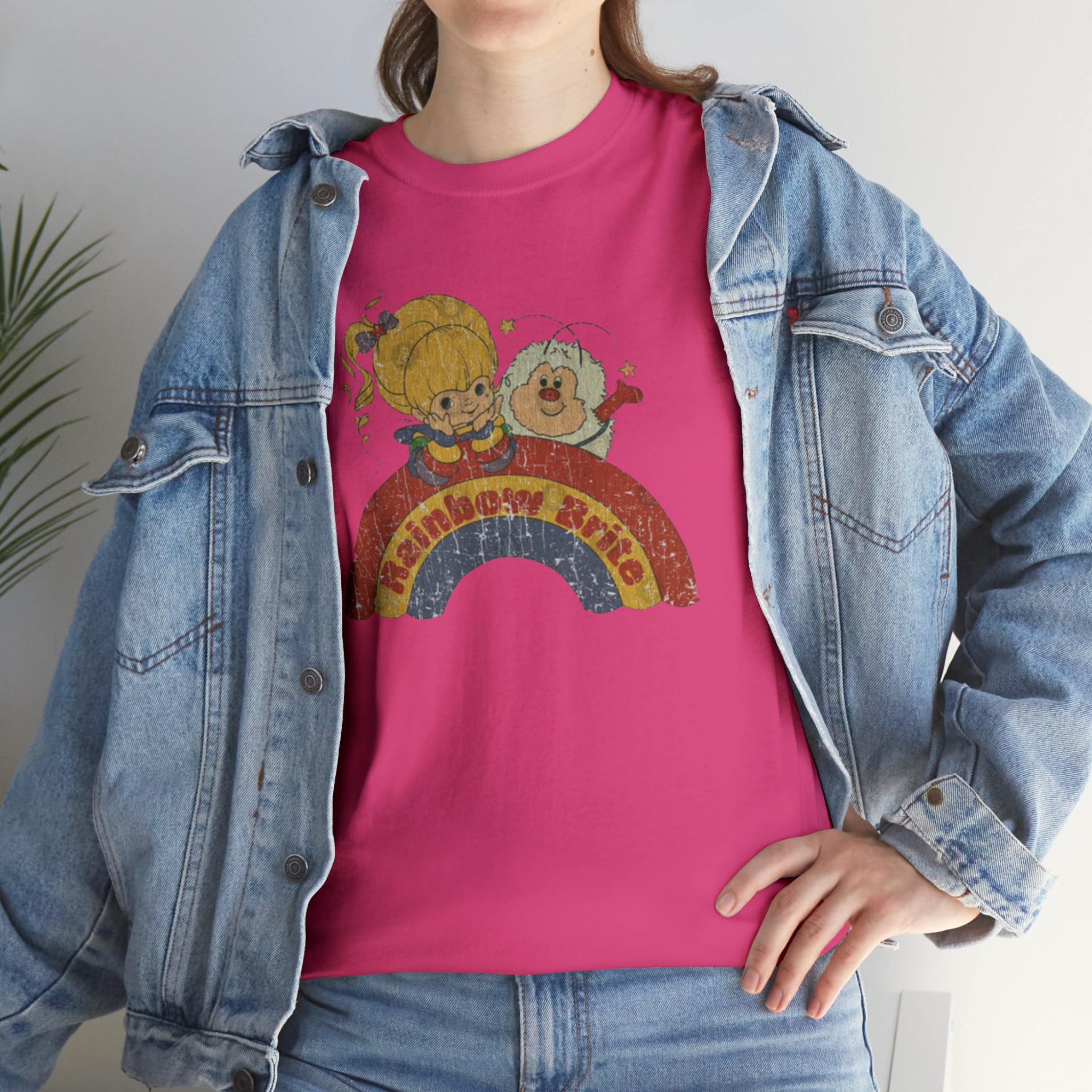 Rainbow Bright- Unisex Heavy Cotton T-Shirt - Creations by Chris and Carlos