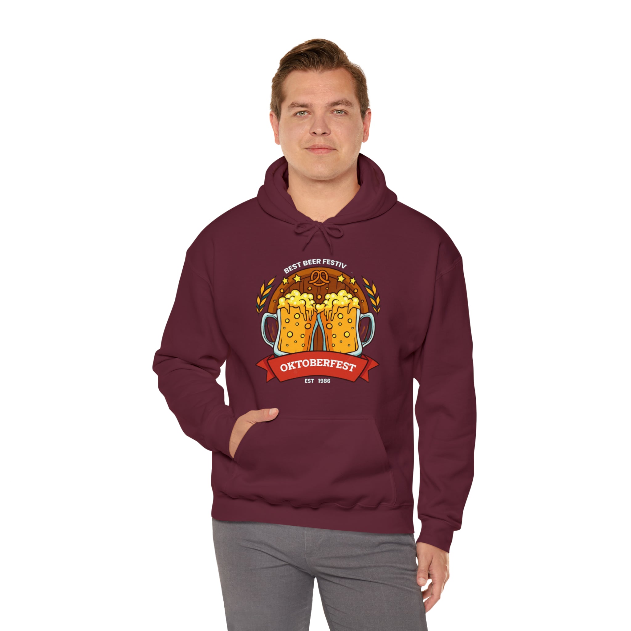 Oktoberfest- Unisex Heavy Blend™ Hooded Sweatshirt - Creations by Chris and Carlos