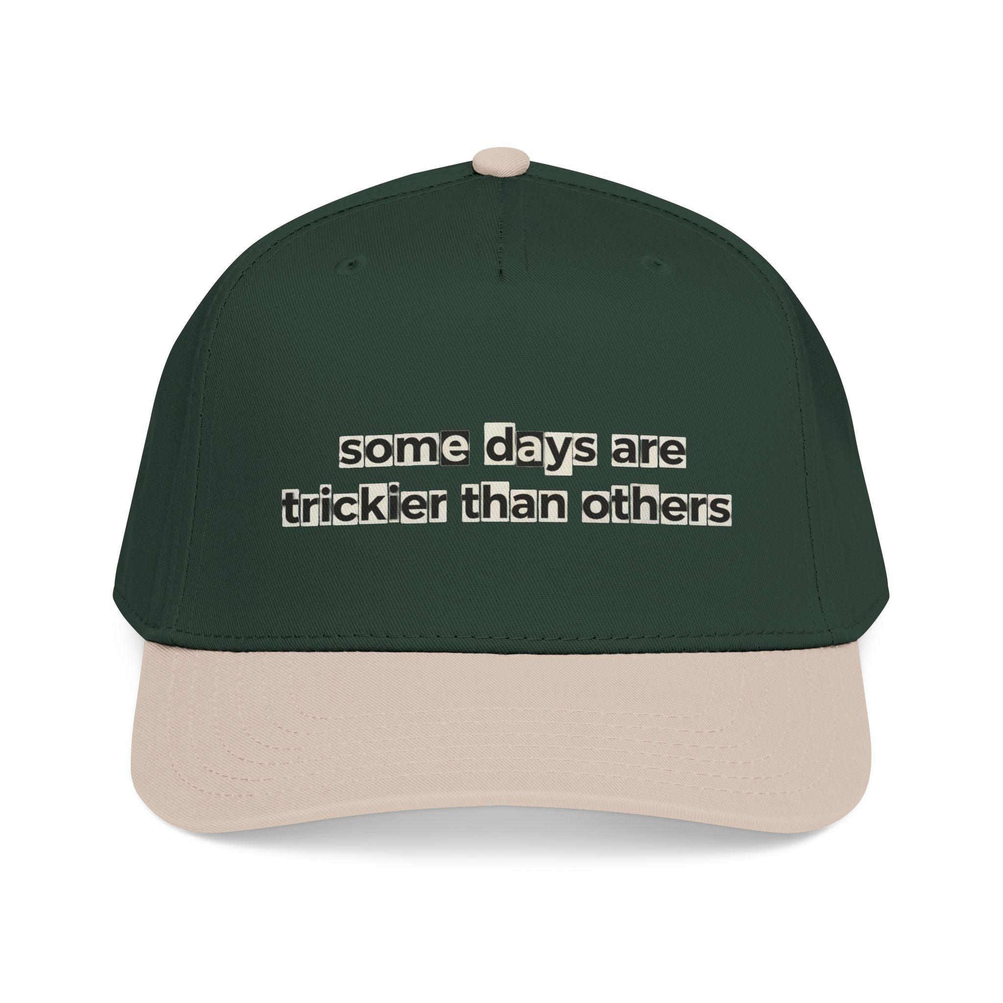 Baseball Cap — "Some Days Are Trickier Than Others" Patch - Creations by Chris and Carlos