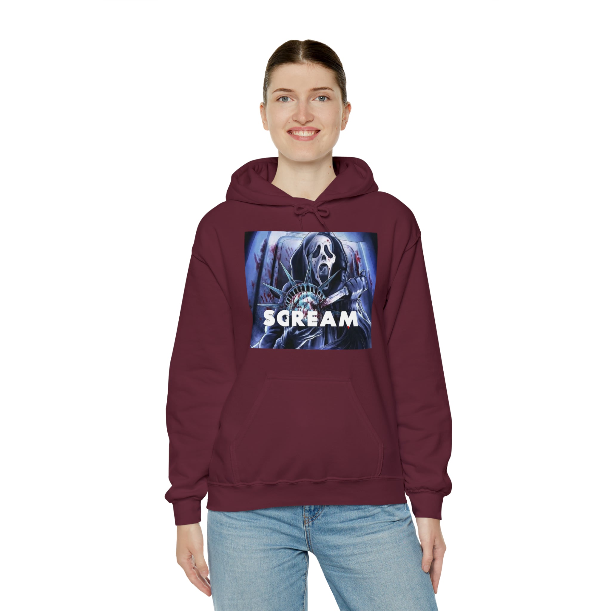 Scream- Unisex Heavy Blend™ Hooded Sweatshirt - Creations by Chris and Carlos