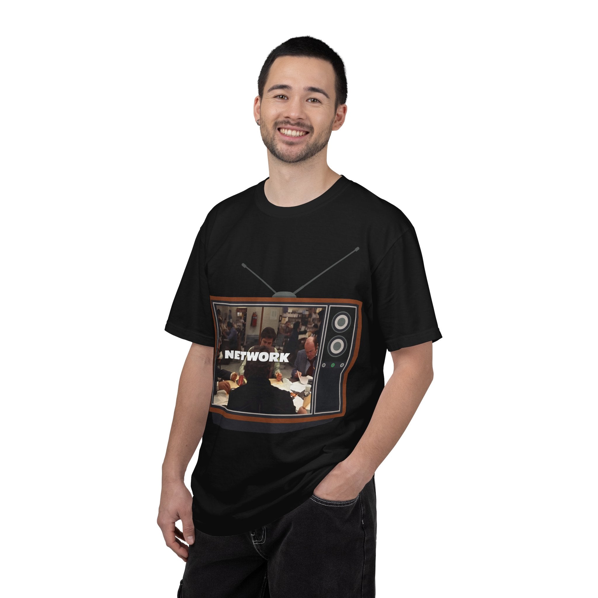 Network Retro TV T-Shirt — Vintage Television Graphic Tee - Creations by Chris and Carlos