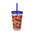 Mc Donald's Inspired- Sunsplash Tumbler with Straw, 16oz