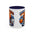 Let's Go Knicks! Basketball Fan Accent Coffee Mug