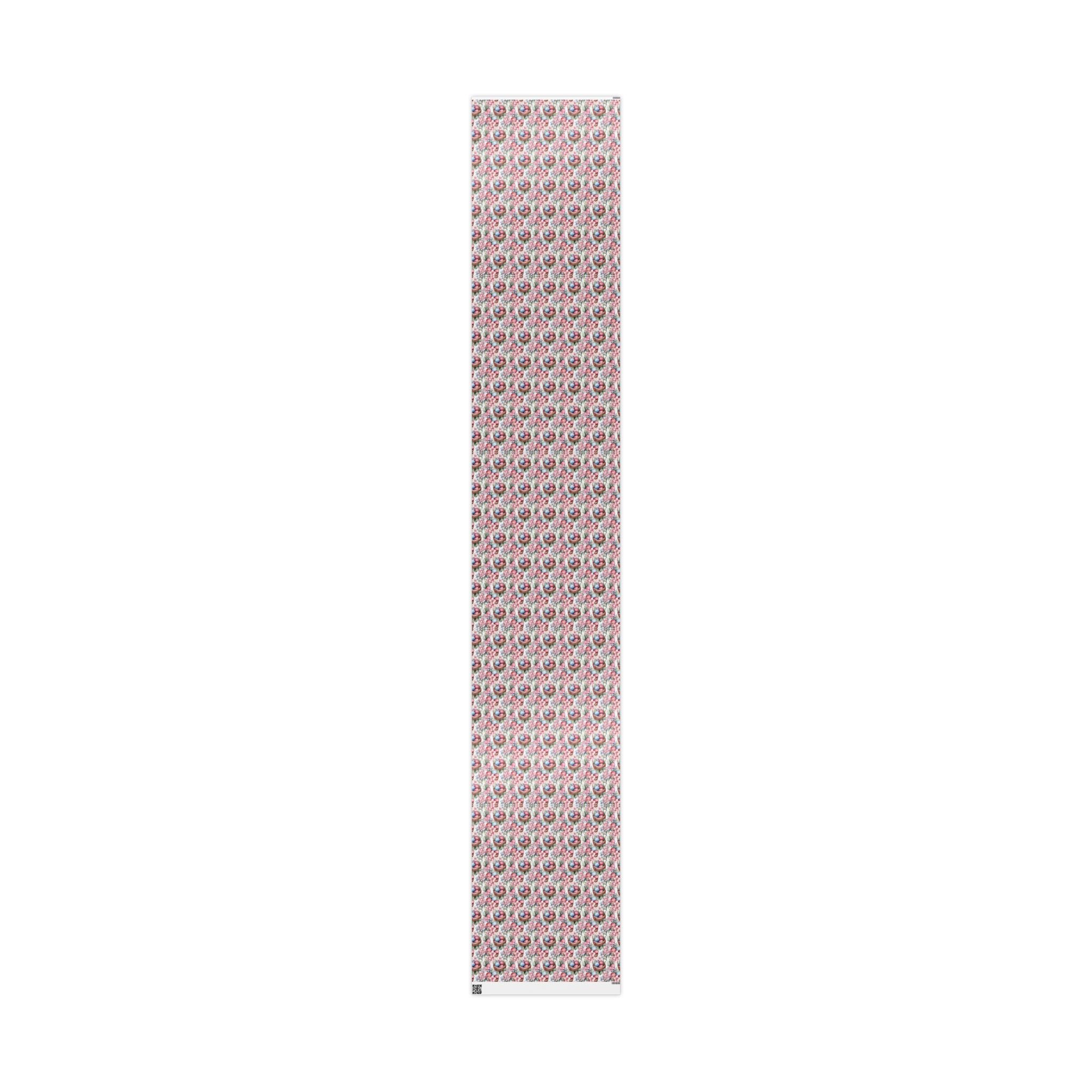 Easter Pastel Bunny & Eggs Wrapping Paper Roll — Floral Spring Gift Wrap - Creations by Chris and Carlos