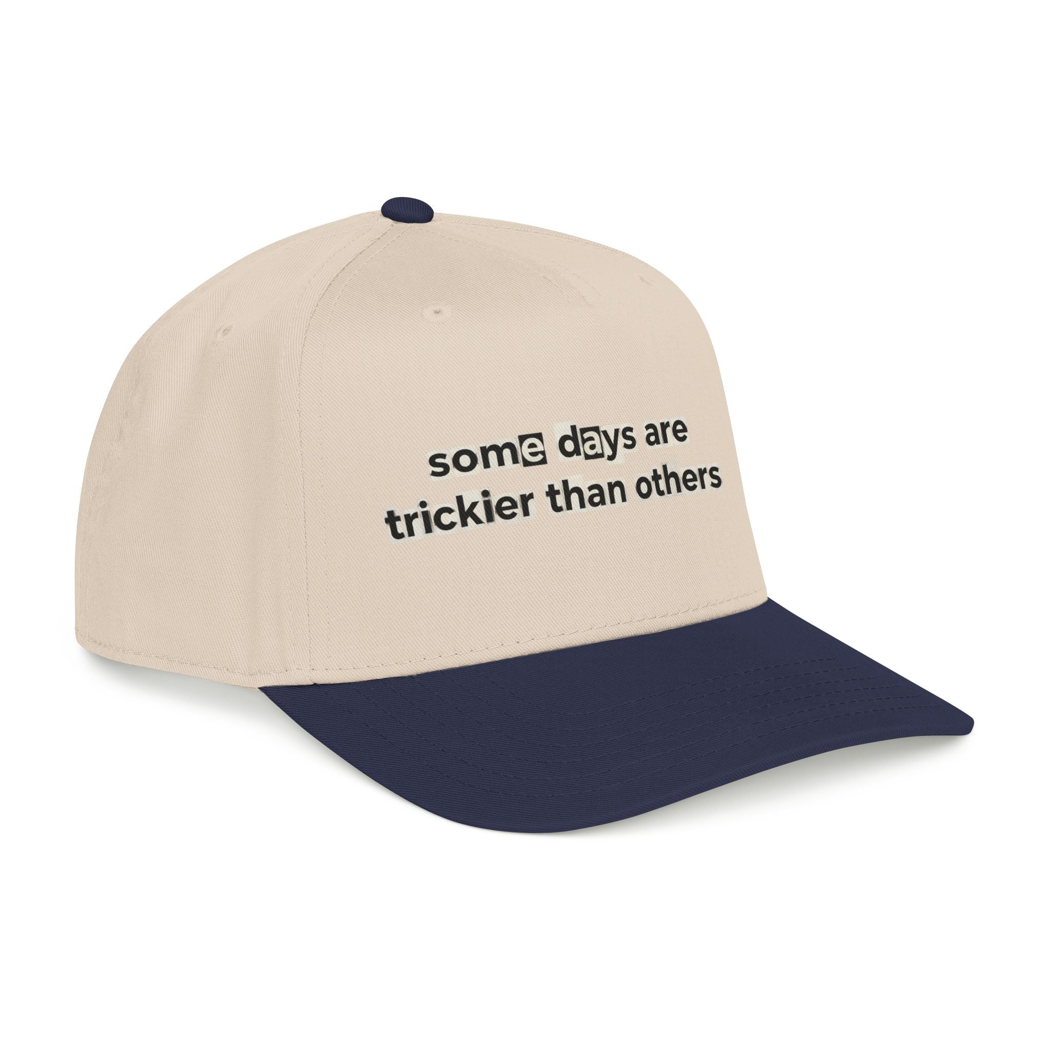 Baseball Cap — "Some Days Are Trickier Than Others" Patch - Creations by Chris and Carlos